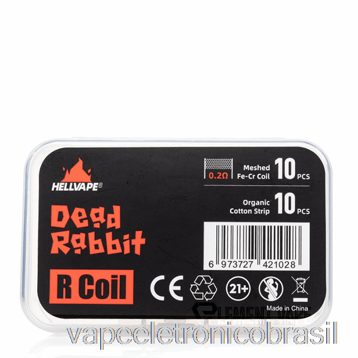 Vape Vaporesso Hellvape Dead Rabbit R Coil Kit 0.2ohm Fe-cr Bobinas De Malha